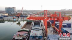 河南周口港2024年航运货物吞吐量达5205万吨