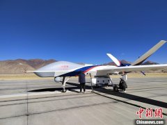 翼龙-2H应急救灾型无人机直达西藏定日震中   空
