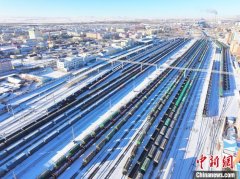 满洲里铁路口岸2024年进出口货物运量突破2200万吨