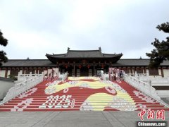 （新春走基层）杭州德寿宫“纹样”迎春 以“屏