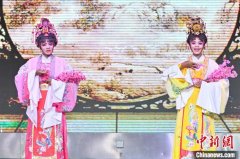 （新春走基层）“洋粉丝”唱琼剧 非遗汇演过小