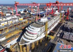 第二艘中国国产大型邮轮全船贯通 有望2026年底前