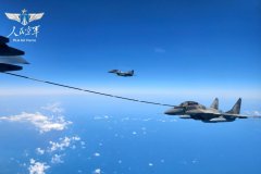 中埃“文明之鹰-2025”演习空中加油