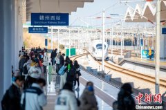 春运第二日南铁共发送旅客69.5万人次 客流稳步增