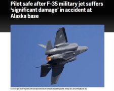 美国一空军基地发生战机坠毁事故，飞行员弹射
