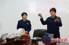 （新春走基层）播撒消防安全种子的“青倩组合