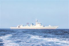 海军某支队开展海上训练