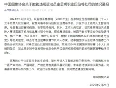 中国围棋协会：一职业棋手用AI作弊 撤销段位禁