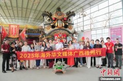 广西藤县狮舞何以舞动世界？海外华文媒体探秘