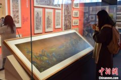 现代技术赋能 珍贵古画走向普通民众