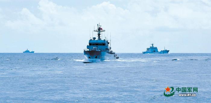 海上猎雷——海军某扫雷舰大队反水雷训练影像