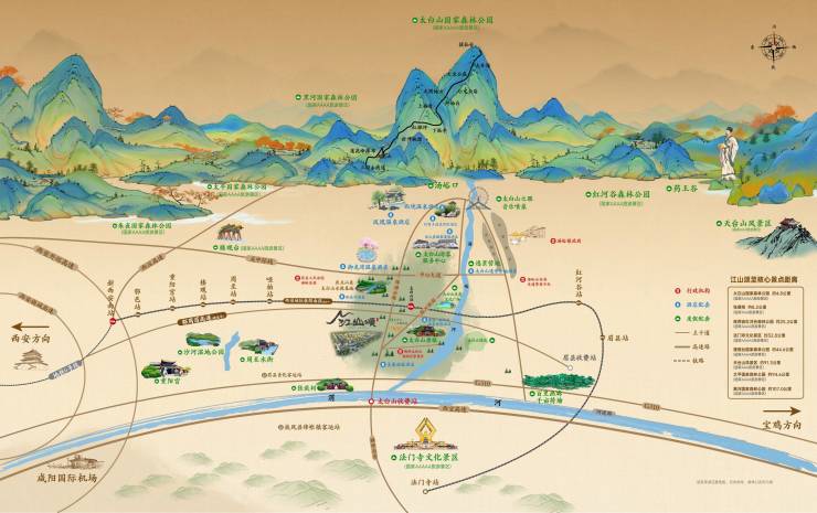 (营销中心)太白江山颂-景观居所-实景展示-大户型-小区配套