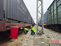 （新春走基层）电煤运输的守护者：检车员日均