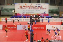 2025全国藤球锦标赛在赣开赛 180余位运动员角逐赛