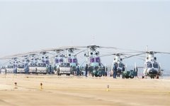 海军航空大学某场站开展飞行保障训练