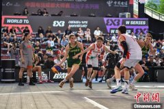 国际篮联三人篮球女子系列赛成都站收官 中国队