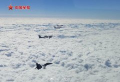 现场！中俄两军在日本海空域组织联合战略巡航