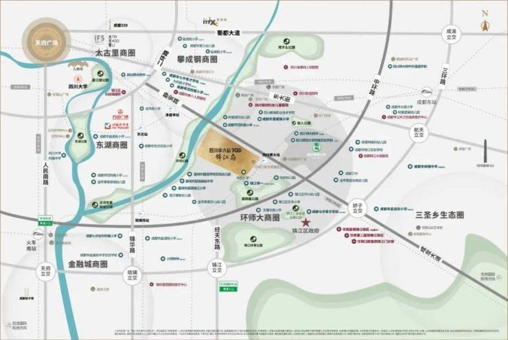 成都12月房价【四川师大站TOD锦江府】优惠价格_户型图_项目分析_售楼部电话